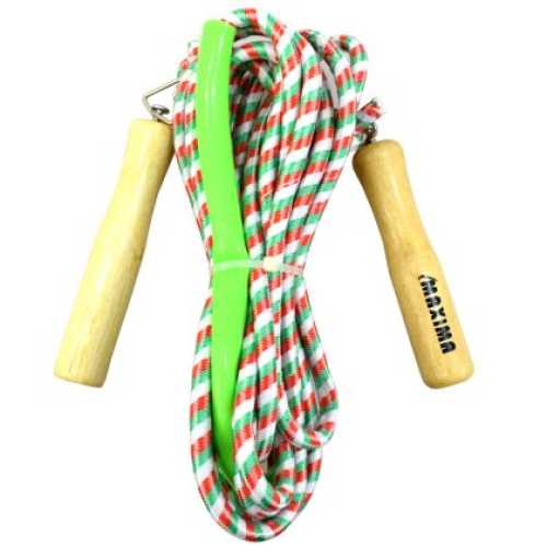 Въже за скачане MAXIMA 5 метра полиестер с дървесни дръжки