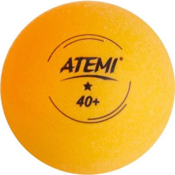 Топче за тенис на маса ATEMI 40+ ITTF *, Жълто