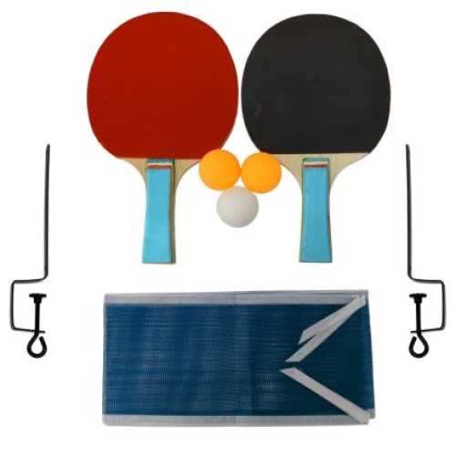 Комплект хилки за тенис на маса MAXIMA, 2 броя с мрежа и стойки