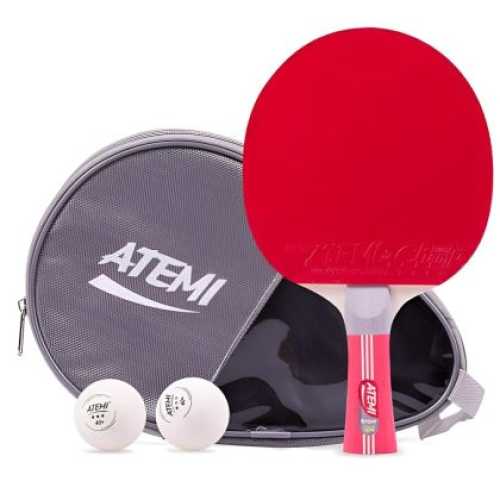 Хилка за тенис на маса ATEMI Sniper 1.9 мм с калъф и две топчета