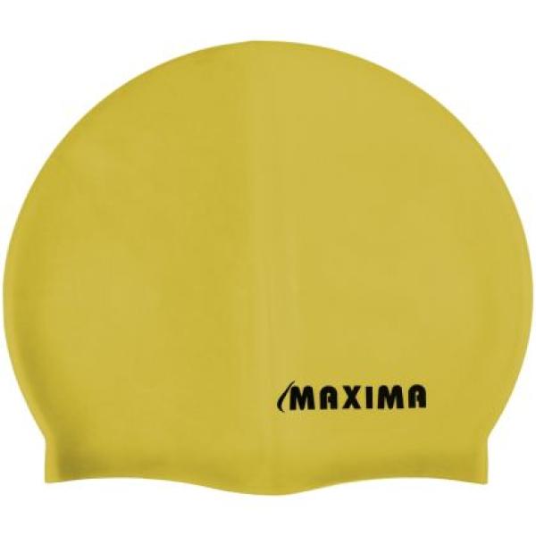Шапка за плуване, плувна шапка MAXIMA, Жълт