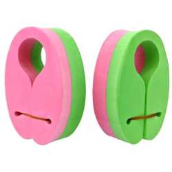 Поплавъци ,пояси за ръце чифт Maxima, 19х13х5 см, Розов със зелен