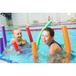 Макарони за плуване MAXIMA Нудълс Жълт 147-152 см Ф6 см EPE