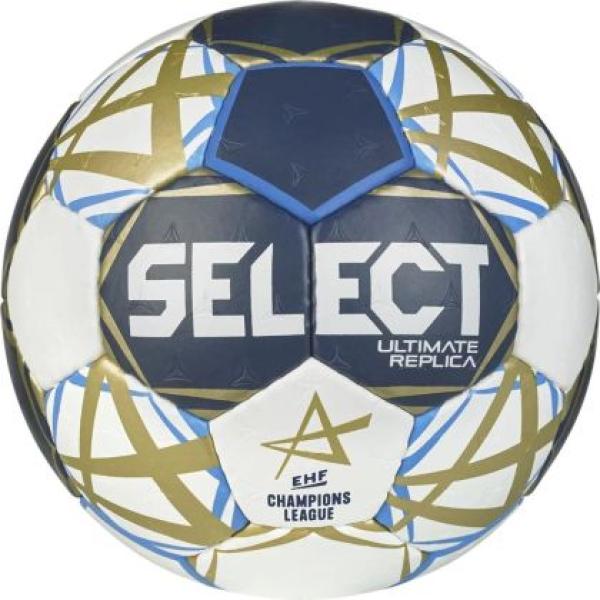 Топка хандбал SELECT ULTIMATE EHF CHAMPIONS LEAGUE РЕПЛИКА, Ръчно шита, Размер 2