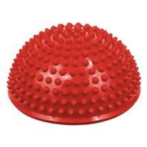 Масажна топка за баланс, полусфера Maxima, Ф16.5 см, Червен