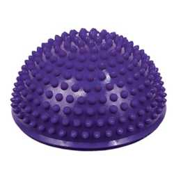 Масажна топка за баланс, полусфера Maxima, Ф16.5 см, Лилав