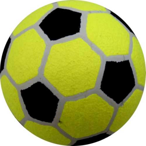 Футболна топка мъхеста Maxima, Размер 4, Гума и текстил