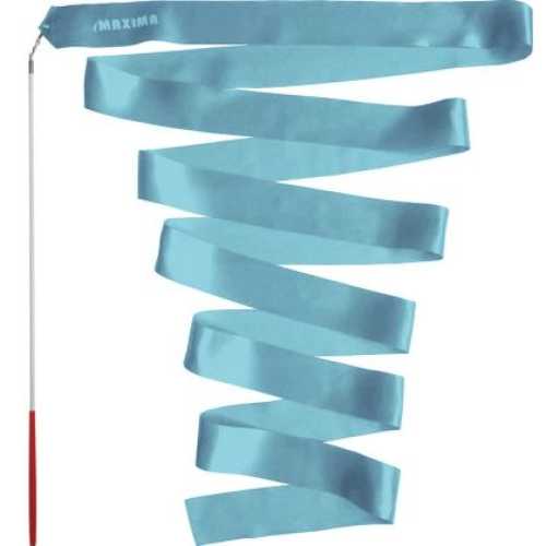 Лента за художествена гимнастика MAXIMA 4m Светлосиня