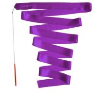 Лента за художествена гимнастика MAXIMA 4m Тъмнолилава