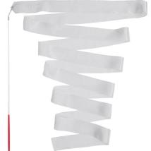 Лента за художествена гимнастика MAXIMA 4 м Бяла