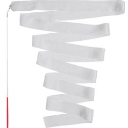 Лента за художествена гимнастика MAXIMA 4 м Бяла