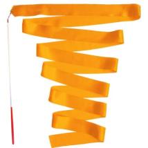 Лента за художествена гимнастика MAXIMA 6m Оранжева