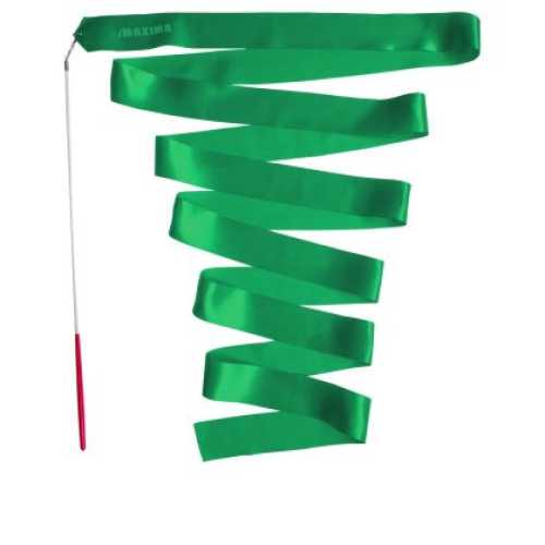 Лента за художествена гимнастика MAXIMA 6m Тъмнозелена