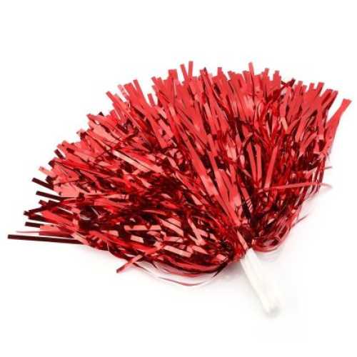 Помпон MAXIMA – 50 гр., Червен (с дръжка)