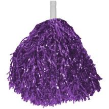 Помпон MAXIMA – 100 гр., Лилав (с дръжка)