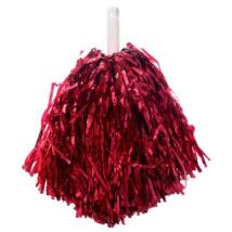 Помпон MAXIMA – 100 гр., Червен (с дръжка)