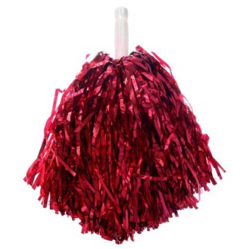 Помпон MAXIMA – 100 гр., Червен (с дръжка)