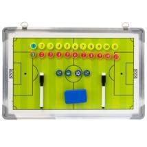 Треньорска дъска за футбол MAXIMA, 45х30 см, Комплект с магнити, два маркера и гъба