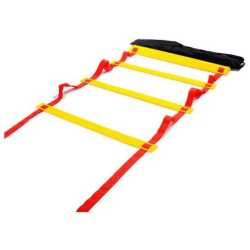 Тренировъчна стълба за ловкост Maxima, 10 метра, 16 преки ,15 стъпала