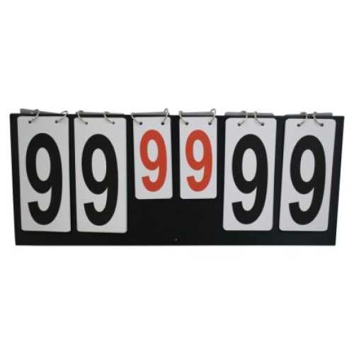 Табло за отчитане на резултати MAXIMA 99 точки, сгъваемо, 50х20х12.5 см