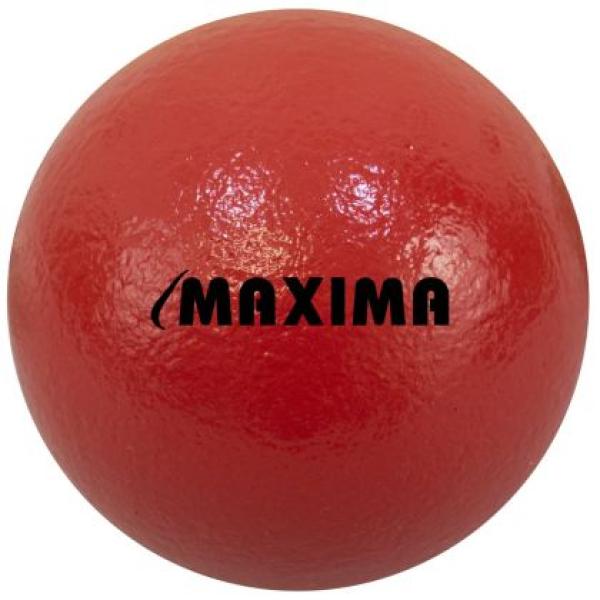 Топка за доджбол, народна топка, хандбал MAXIMA Alligator skin, 6 инча/15 см, Червена