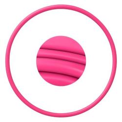 Гимнастически обръч MAXIMA 75 см - Розов (Нечуплив)