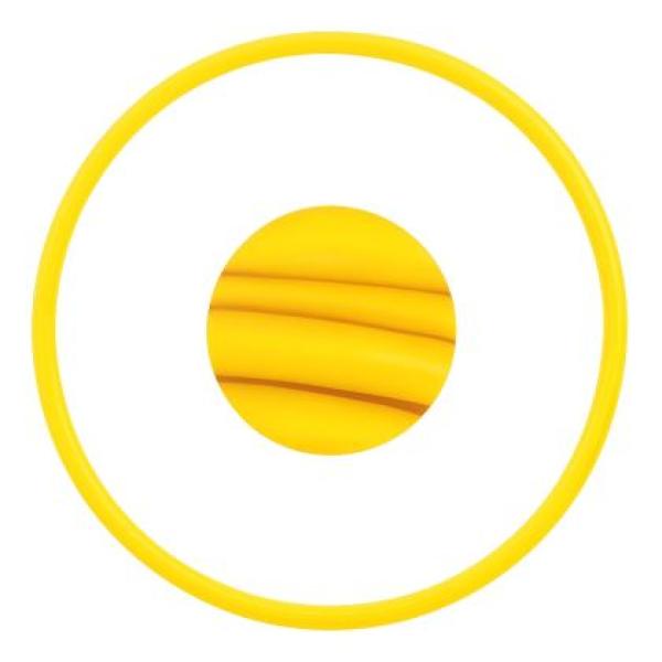 Гимнастически обръч MAXIMA 85 см - Жълт (Нечуплив)