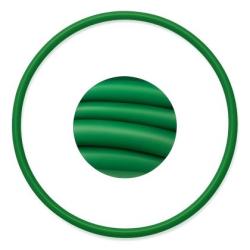 Гимнастически обръч MAXIMA 85 см - Зелен (Нечуплив)