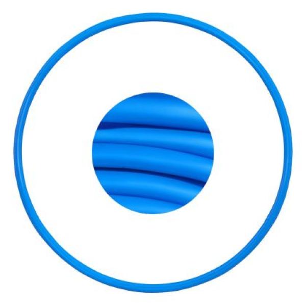 Гимнастически обръч MAXIMA 85 см - Син (Нечуплив)