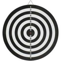 Дартс MAXIMA 45 см с 6 стрели и метална мрежа, двустранен