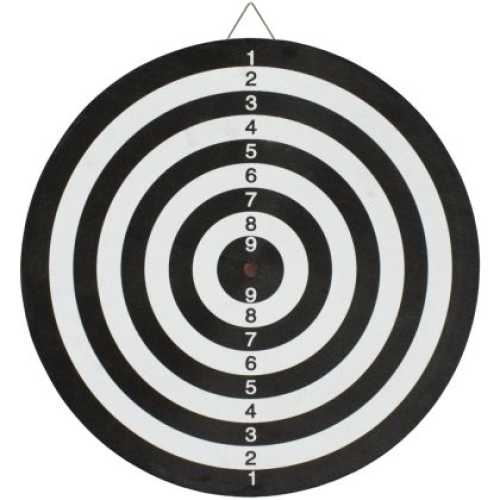 Дартс MAXIMA 45 см с 6 стрели и метална мрежа, двустранен