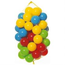 Комплект топки за басейн 50 броя 7 см разноцветни