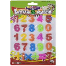 Комплект магнитни цифри и математически знаци MAXIMA 26 броя PVC