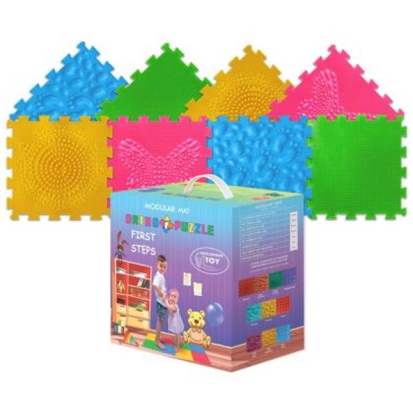 Модулен килим ORTHO PUZZLE, Микс Първи стъпки