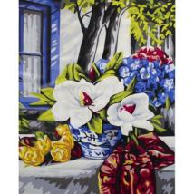 Комплект за рисуване по номера с платно 50х40 см, Модел 21