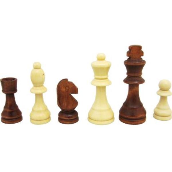 Фигури за шах дървени 4.5 - 9см