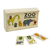 Дървено домино MAXIMA с диви животни 28 плочки
