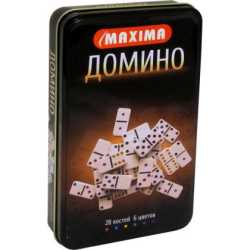 Домино в метална кутия Maxima