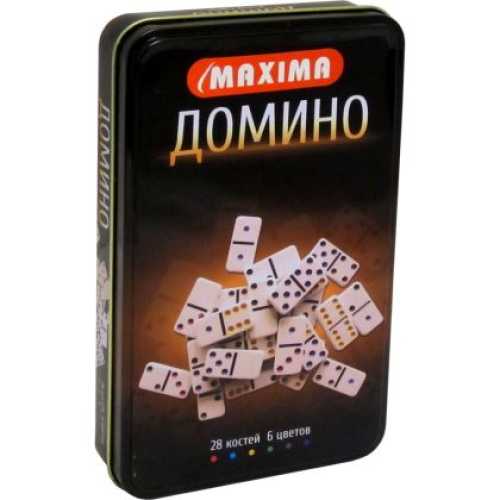 Домино в метална кутия Maxima