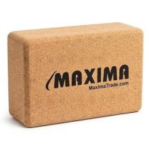 Йога блок корков MAXIMA 23х15х8 см