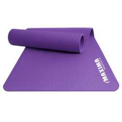 Постелка за гимнастика Maxima, 180x61x1.2 см, NBR, Лилава
