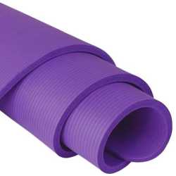 Постелка за гимнастика Maxima, 180x61x1.2 см, NBR, Лилава