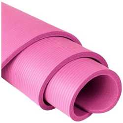Постелка за гимнастика Maxima, 180x61x1.2 см, NBR, Розова