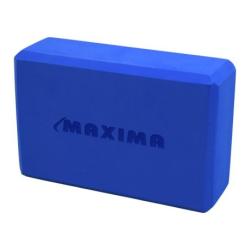 Йога блок MAXIMA 23x15x8 см Син EVA