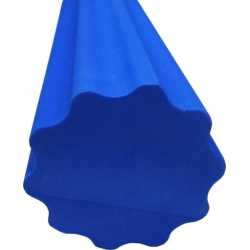 Фоумролер за пилатес и йога Maxima, с гладка повърхност и звездовидно сечение