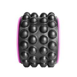 Колело за йога MAXIMA Релефно 28 см Черно с цикламено