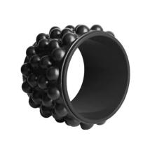 Колело за йога MAXIMA Ф28 х 19 см Релефно Черно