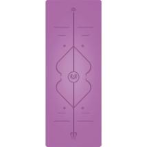 Постелка за йога и спорт с отлично сцепление, 183x68x0.4 см, Лилава