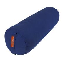 Йога болстер цилиндричен ,възглавница, зафу Maxima, Син, 71x25x25 см