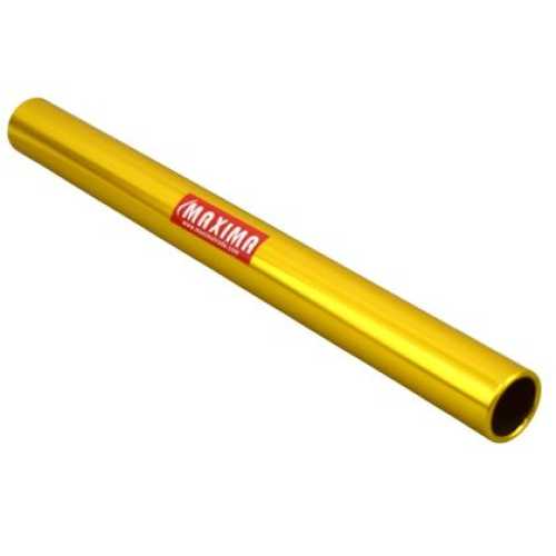 Щафетна палка Maxima, 30хФ2.8 см, Алуминиева, Жълта